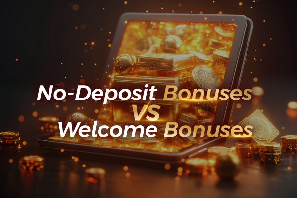 no deposit bonus casino VS welcome bonus